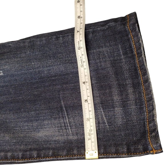 Refuge Jeans Womens Size 5 Style 2B-3623BBlue Distressed 5 Pocket Cotton Spandex - Picture 5 of 16